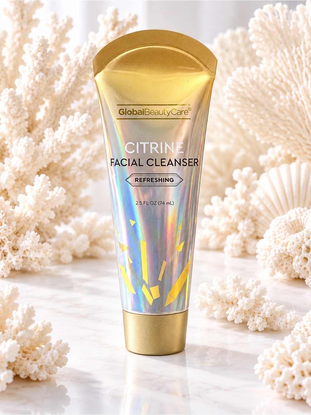 Citrine Refreshing Facial Cleanser - Gold